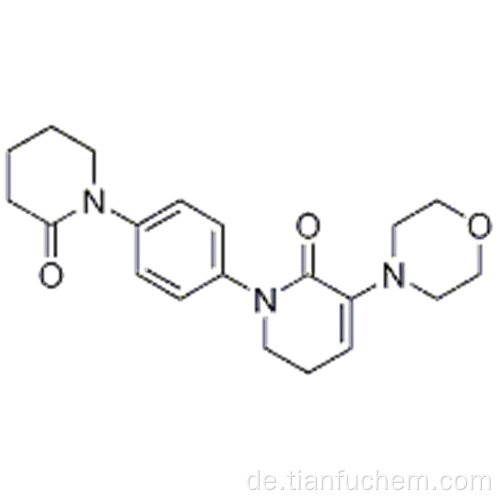 5,6-Dihydro-3- (4-morpholinyl) -1- [4- (2-oxo-1-piperidinyl) phenyl] -2 (1H) pyridinon CAS 545445-44-1